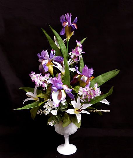 Flower Cottage Cortez silk purple group-image001